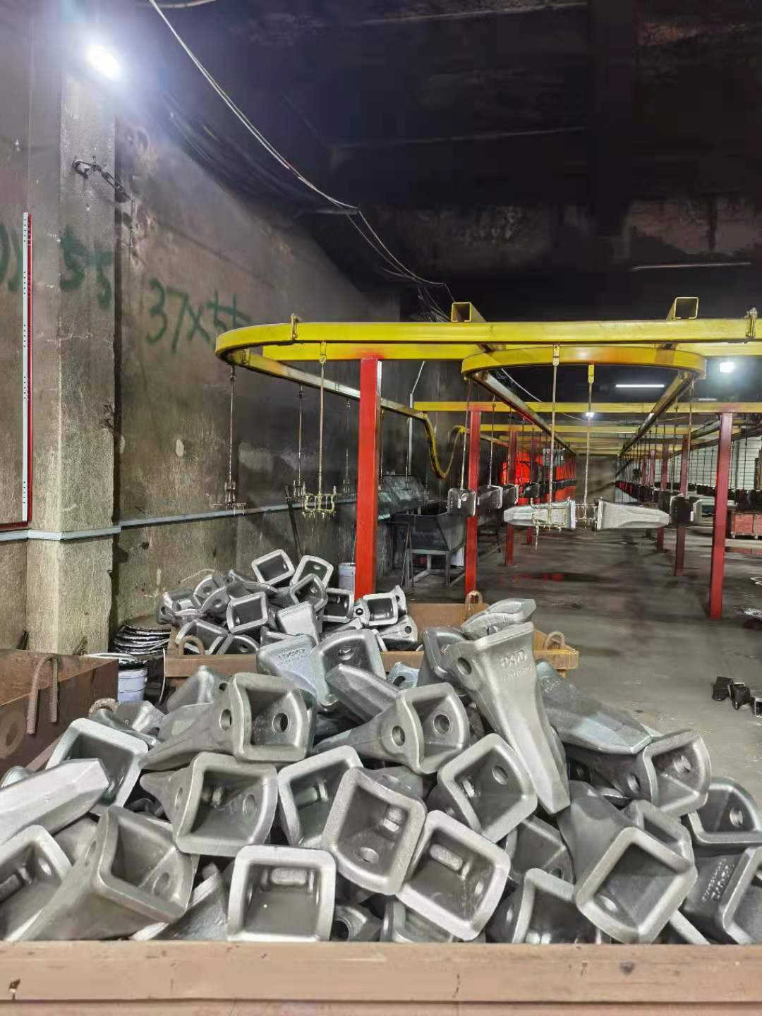 forged bucket teeth surface treatment