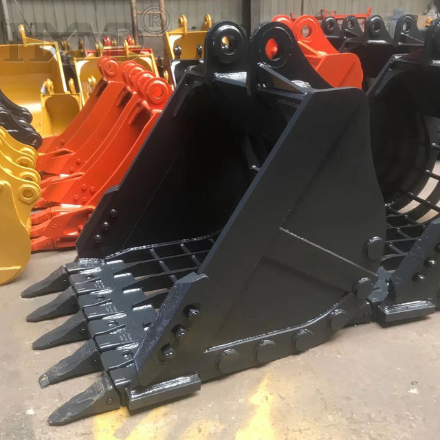 Heavy Duty Steel Plate Tractor Skeleton Bucket LinGong250