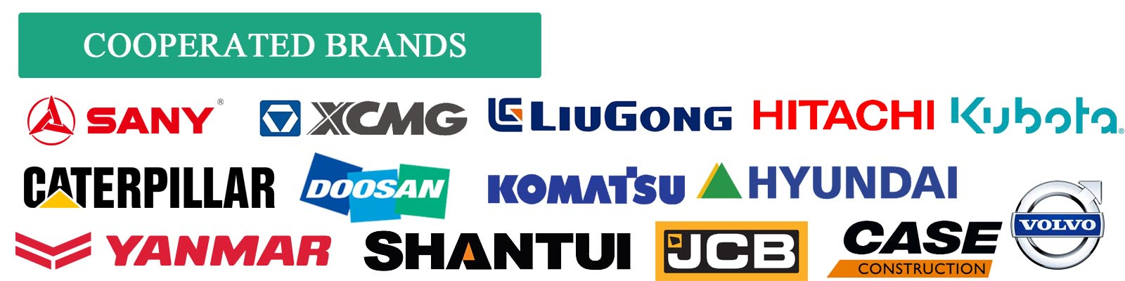 excavator brands