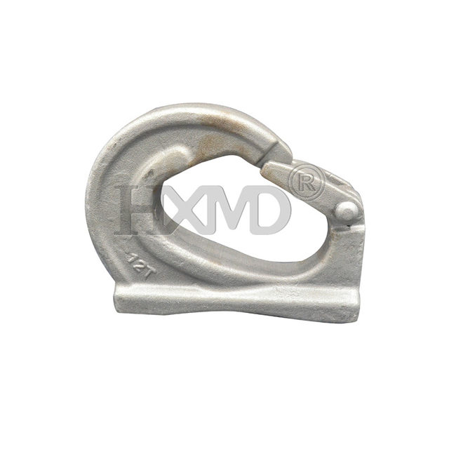 Forged Weld On Excavator Bucket Hook 12T