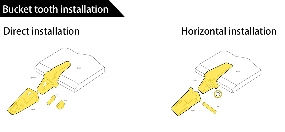 volvo excavator teeth