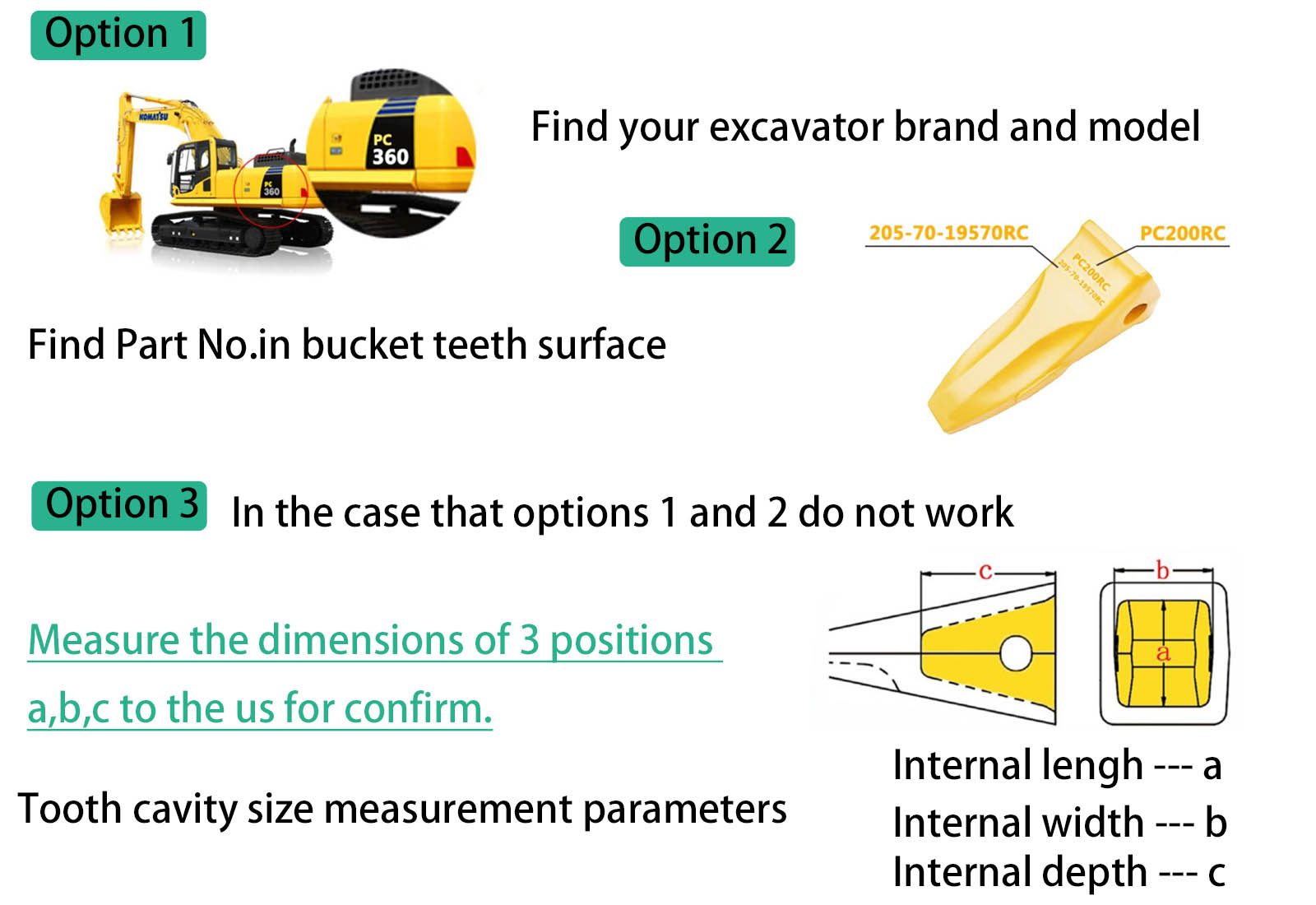 crawler used excavator bucket tooth point