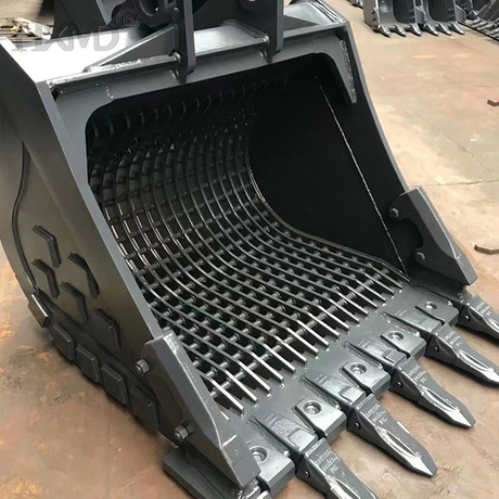 OEM Blue construction Skeleton Bucket Sany210