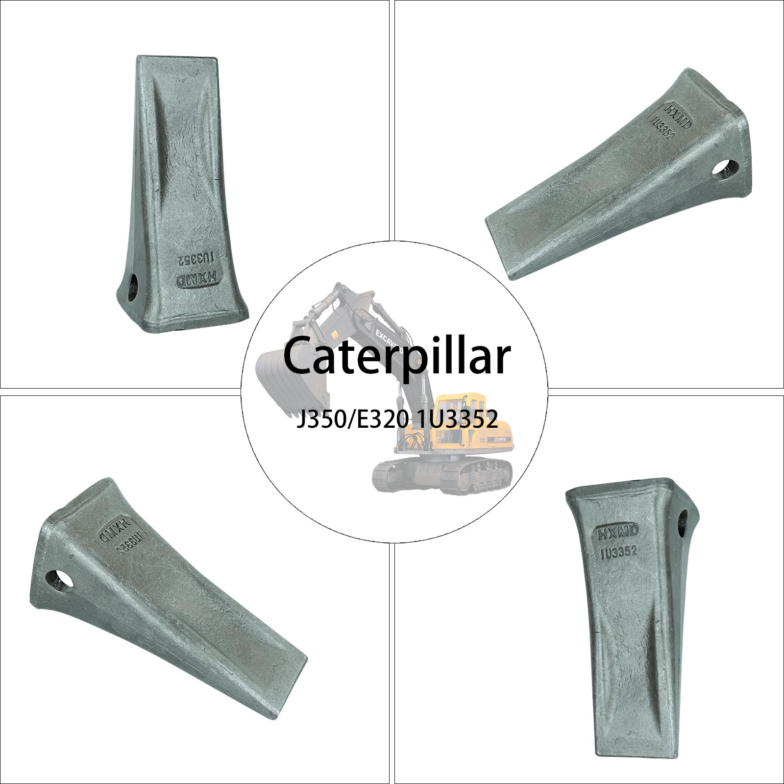 1U3352 Crawler Excavator bucket teeth