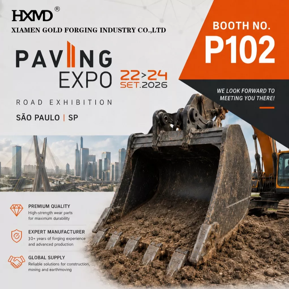 Gold Forging to Exhibit at PAVING EXPO 2026 in São Paulo – Visit Booth P102