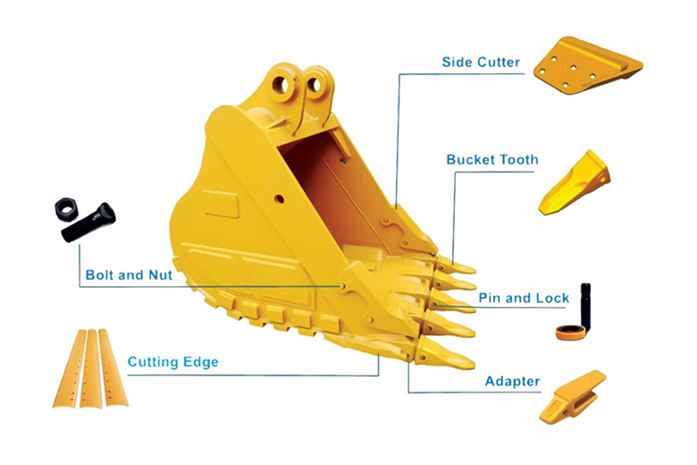 BUCKET SPARE PARTS